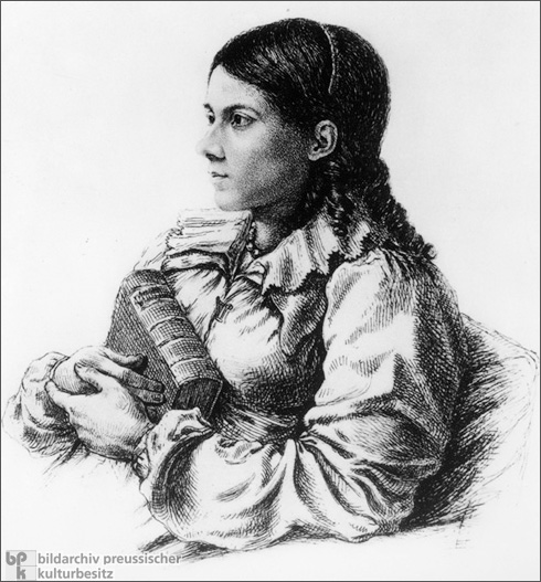 Bettina von Arnim (c. 1809)